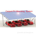 Newest design China fashion Carport PV mounting system solar carport